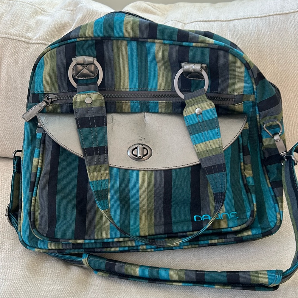 Dakine striped tote bag